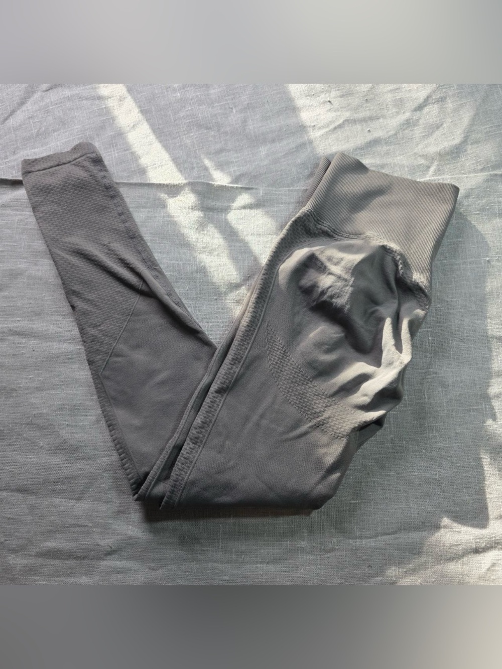 FB Sister Women Leggings Size S Gray Stretch Athletic Pants